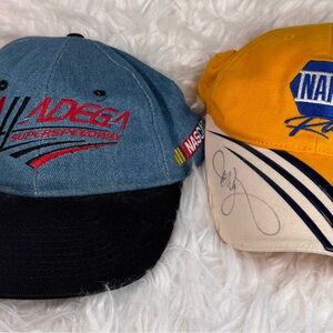 Chase Authentics NASCAR Caps - Blue and Yellow